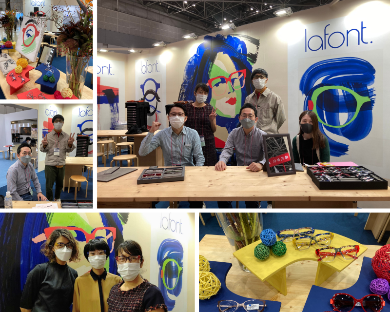 IOFT de Tokyo stand Lafont et l'équipe japonaise